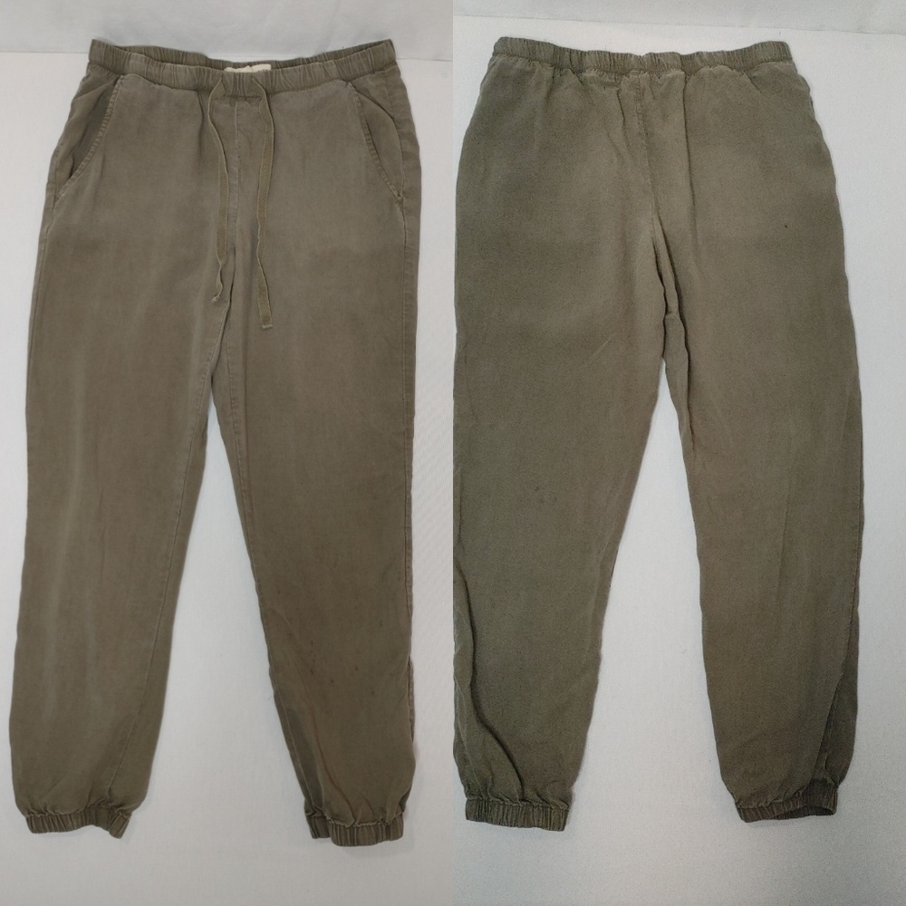 Cloth & Stone Easy‎ Jogger Olive Green Casual Pull On Tencel Anthropologie XS